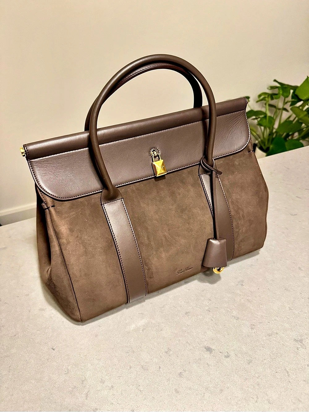 BRAND NEW Loro Piana Loom Bag L25